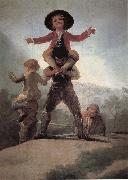 Francisco Goya Las Gigantillas France oil painting artist